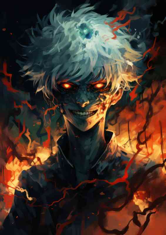 Fukuyo ghoul style in poster | Canvas