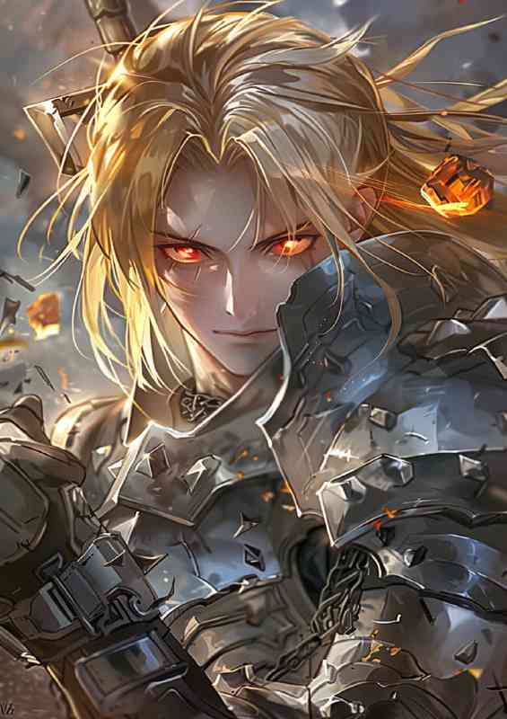 Fullmetal Alchemist golden hair | Poster