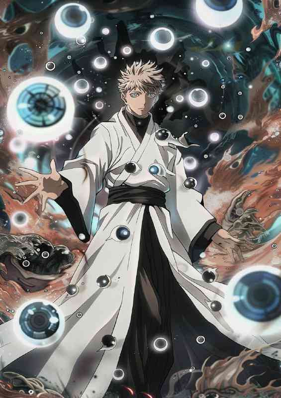 Gimhamo anime | Metal Poster