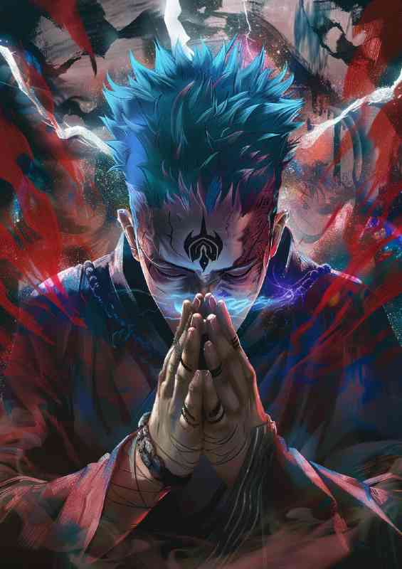 Gojo Satorou preparing for battle | Poster