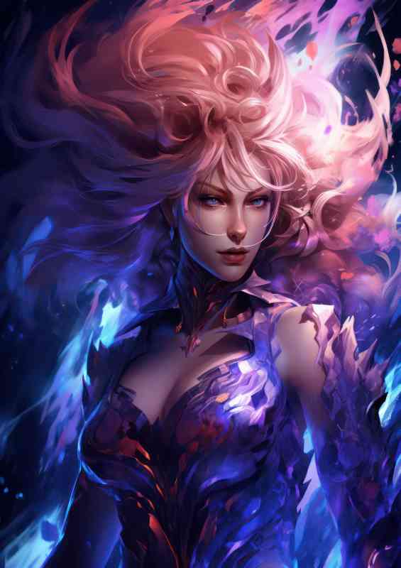 Pink haired demon slayer | Canvas