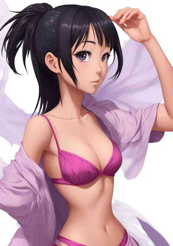 Yoruichi Shihoin dressed in bikini | Di-Bond
