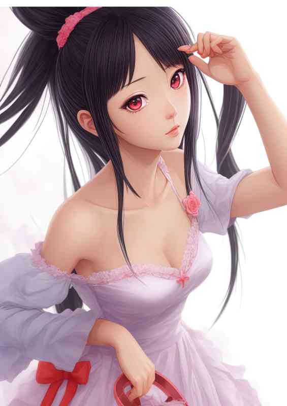 Yoruichi Shihoin dressed in pink | Canvas