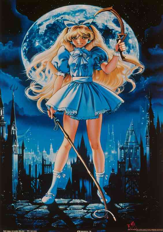 1980s vampire and zombie slayer | Metal Poster