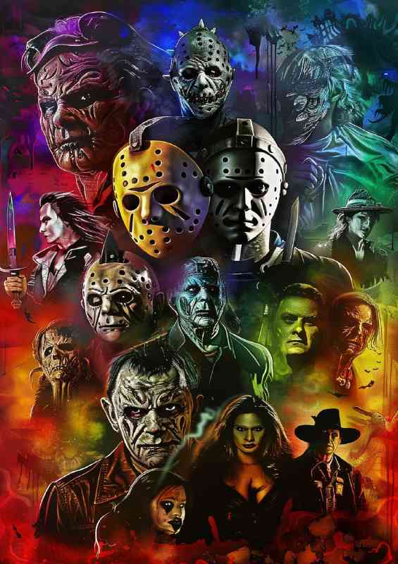 Famous horror movie poster | Poster