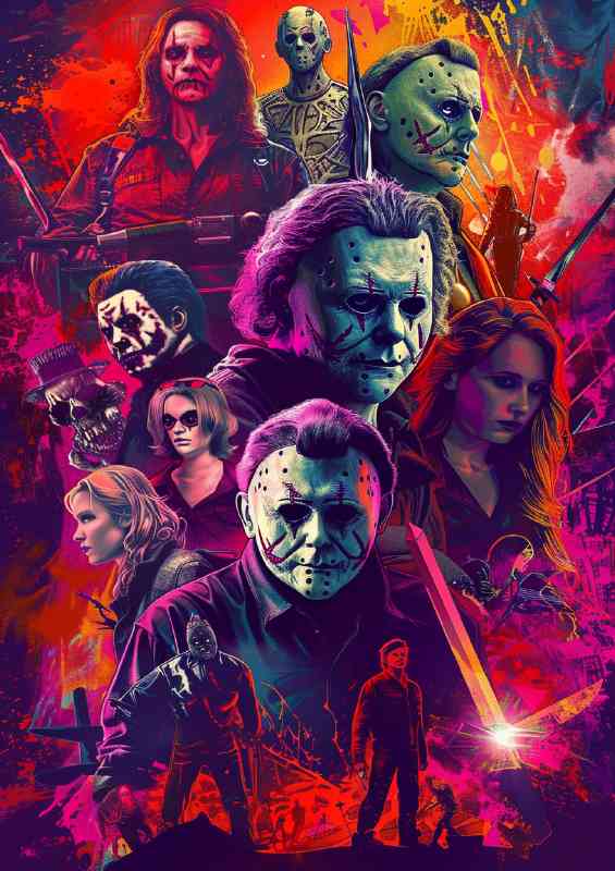 Most famous horror movie character scary | Canvas