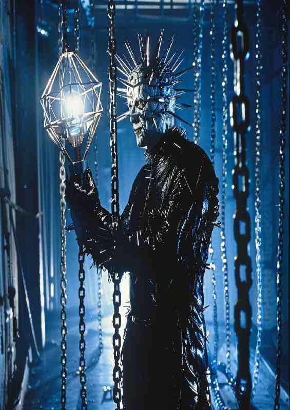 Pinhead holding the light | Di-Bond