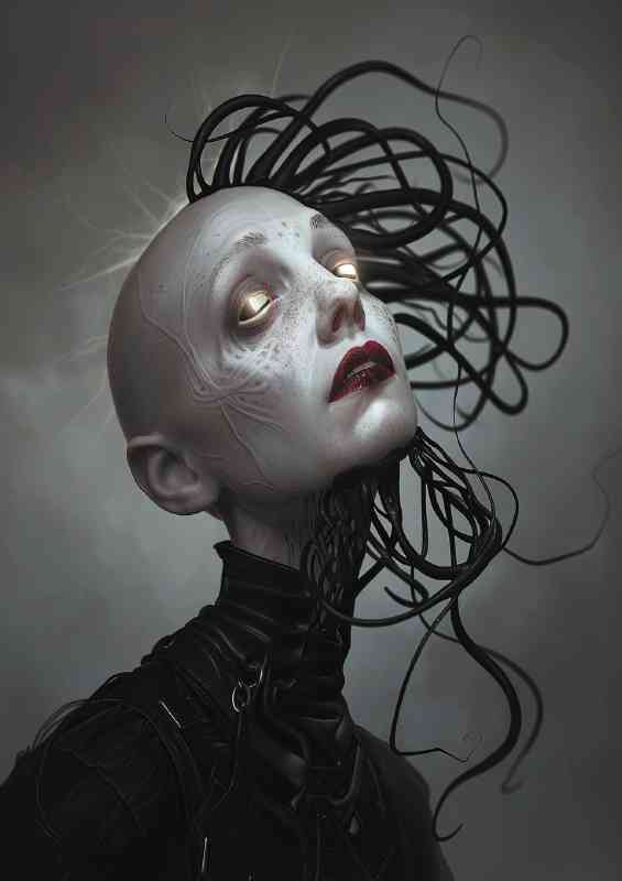 head_and_shoulders_portrait_of_an | Metal Poster