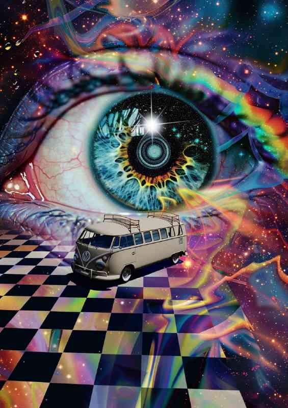 A giant eye abstract style | Canvas