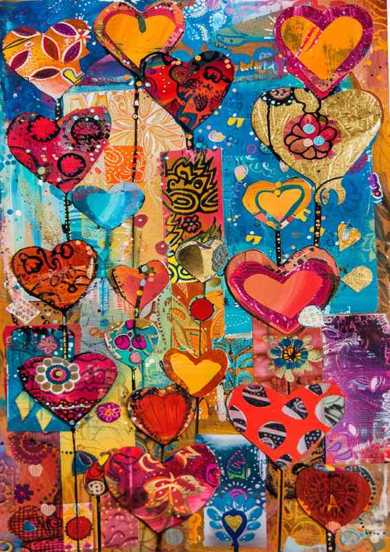 All about the love hearts | Di-Bond