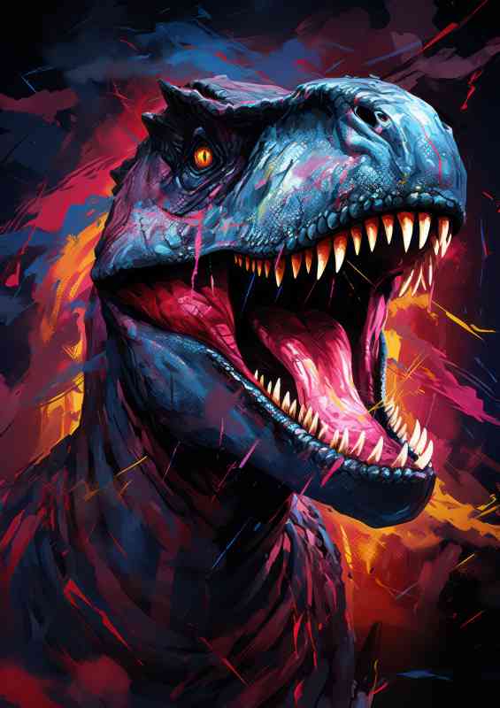 Trex the hunters of earth | Di-Bond