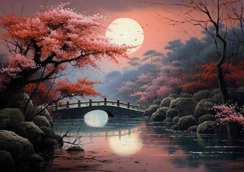 Koi Ponds The Heart of Japanese Gardens | Metal Poster