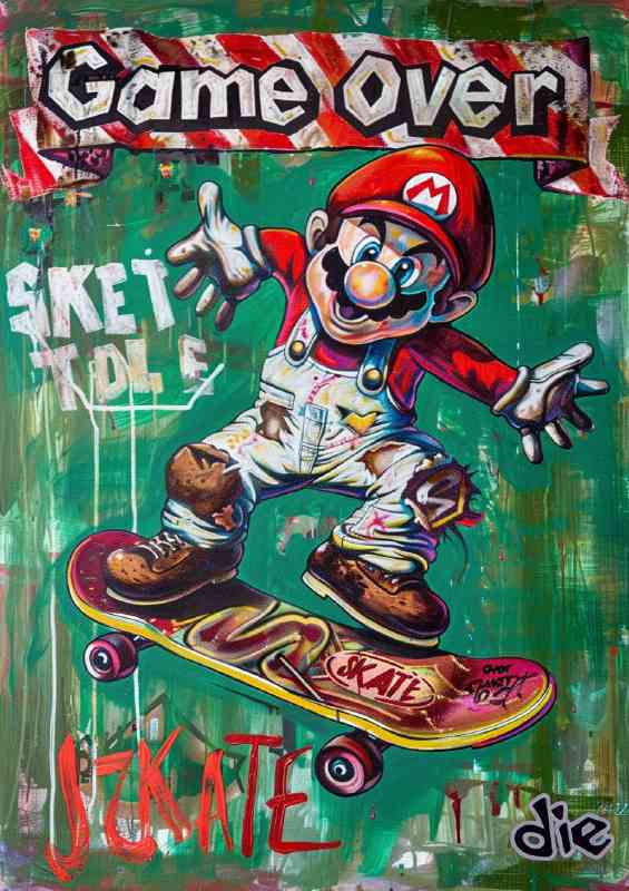 Game on skating | Canvas