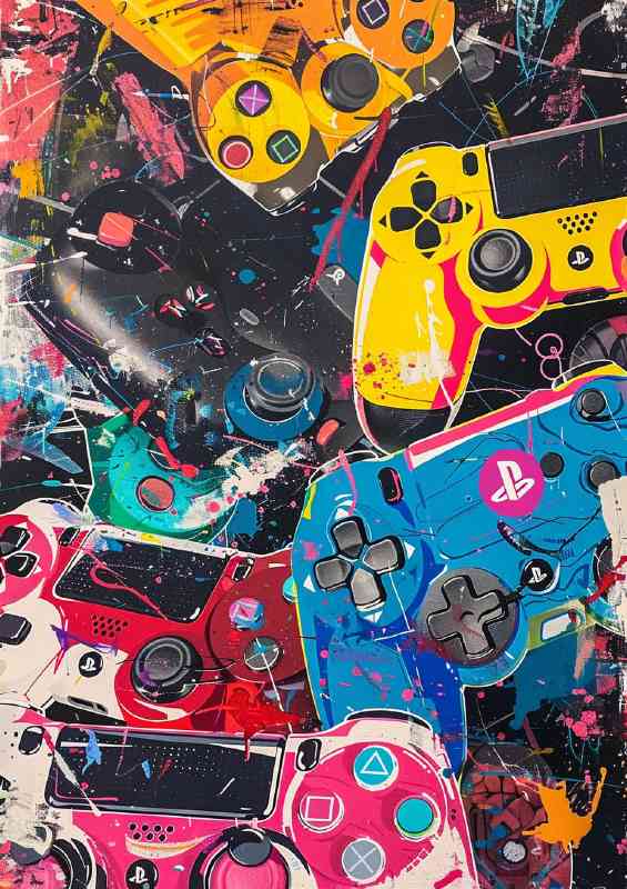 Video game controllers | Canvas