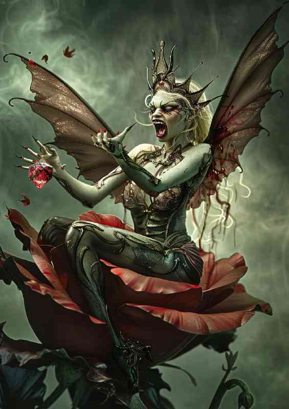 The fairy vampire teeth | Poster
