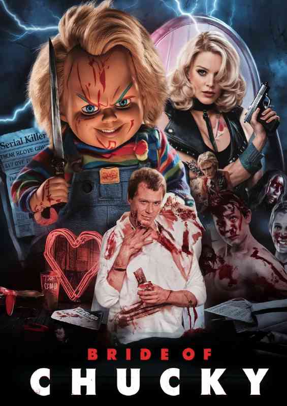 Chucky the crazy doll | Di-Bond