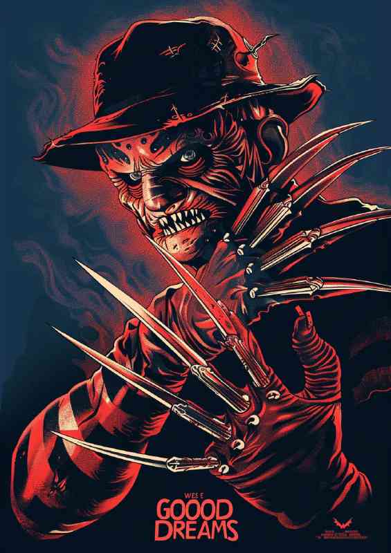 Freddie Kruger head of dreams | Di-Bond