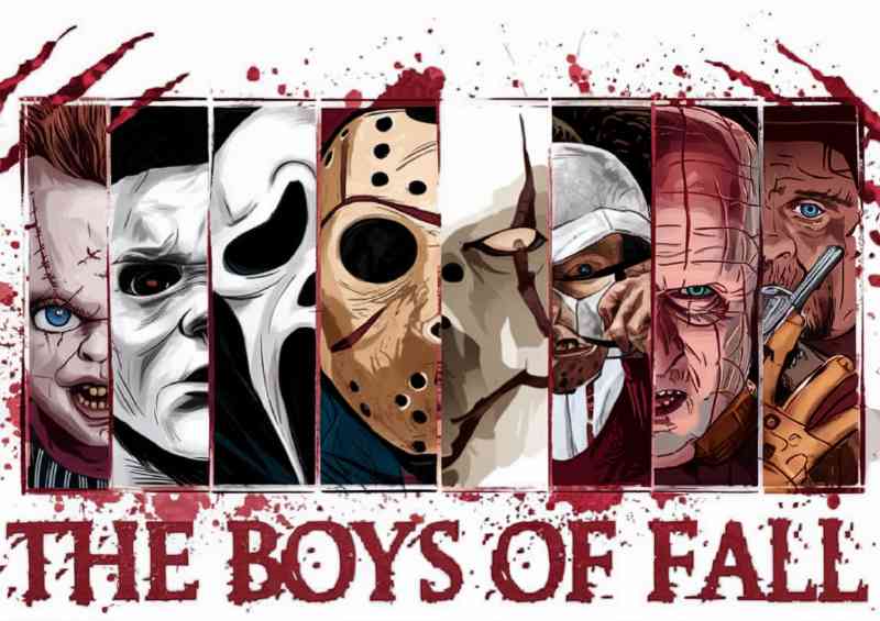 Horror movie boys of the fall | Poster