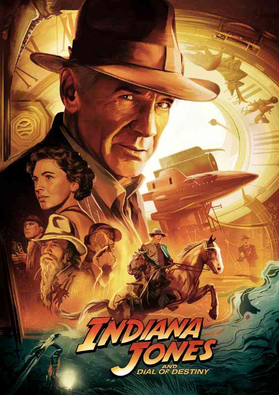 Indy jones the movie | Metal Poster