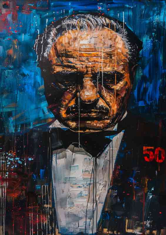 Marlon Brando the god father | Di-Bond