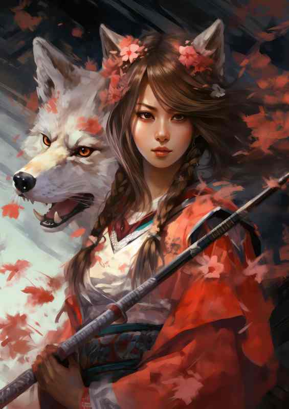 Geisha and Shamisen The Sound of Ancient Japan | Poster