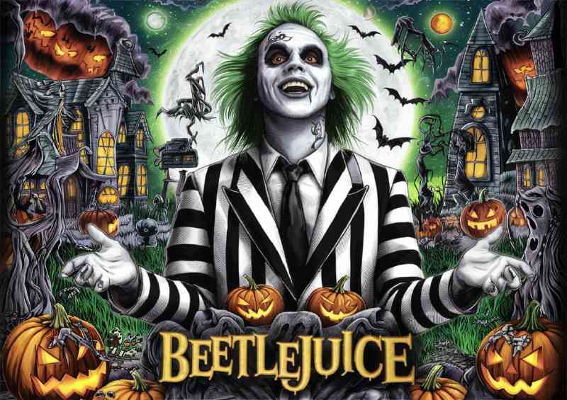 Spooky halloween setting | Poster