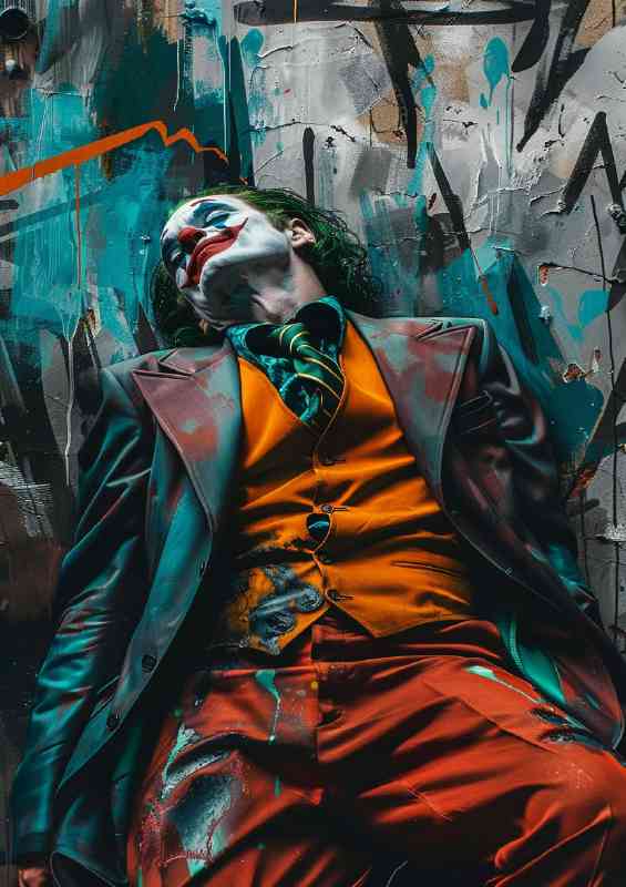THe joker sleeping | Canvas