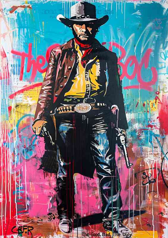The good the bad and the ugly art style | Canvas