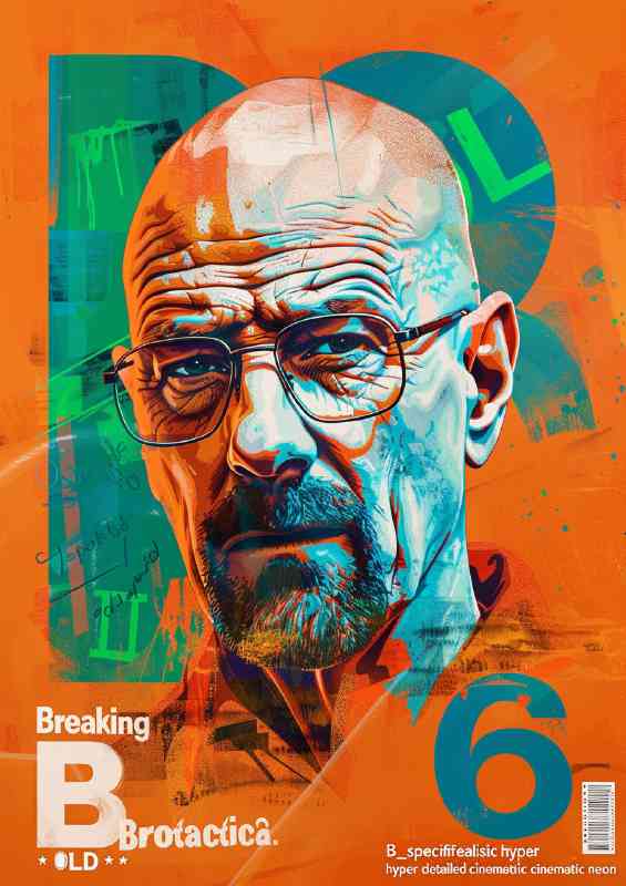 Walter breaking bad street style | Poster