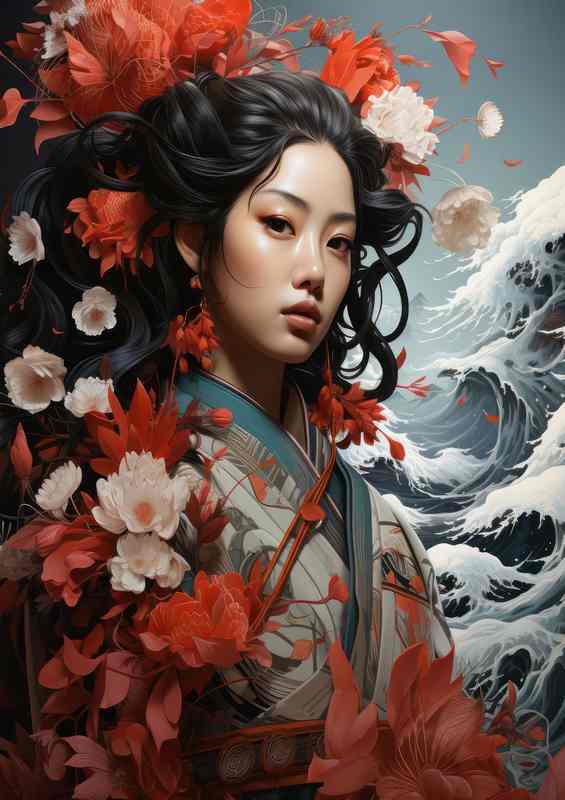 Geishas Role in Japans Cultural Diplomacy | Metal Poster