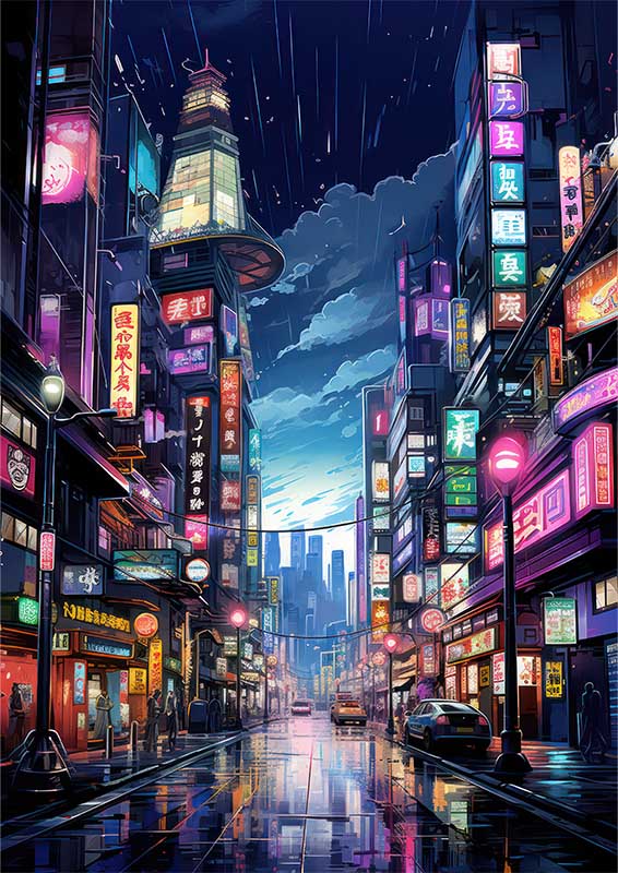 Synthwave Chronicles | Di-Bond