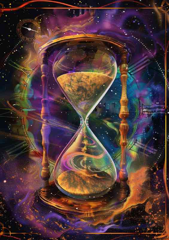 Hour glass cosmic nebula | Poster