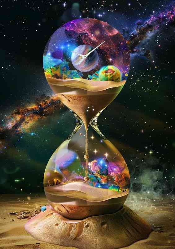 Sand of time hourglass | Canvas