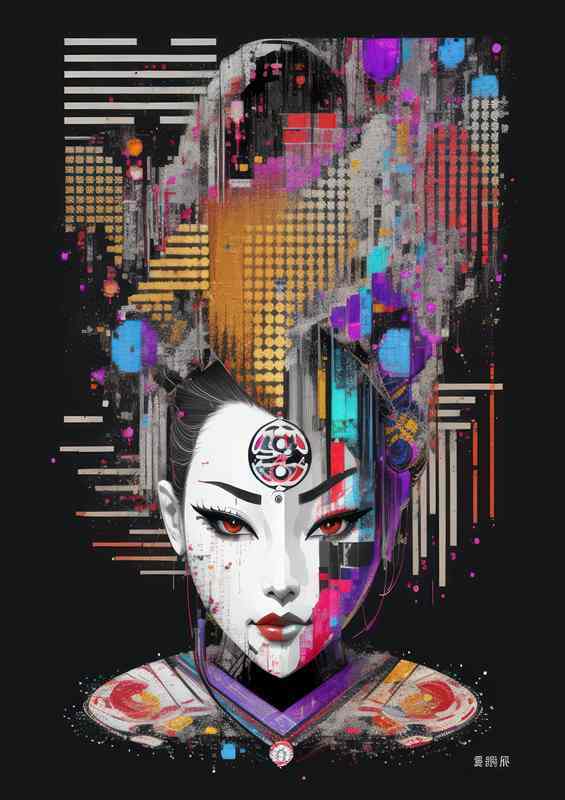 Rainbow Sakura | Poster