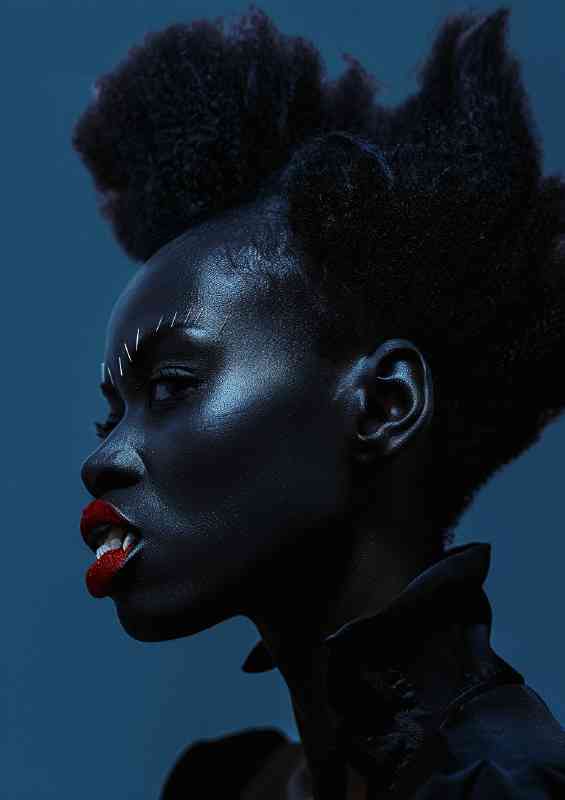 Vampire female model | Di-Bond