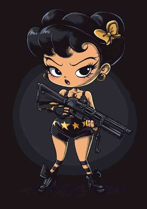 Betty the lady gangster | Poster