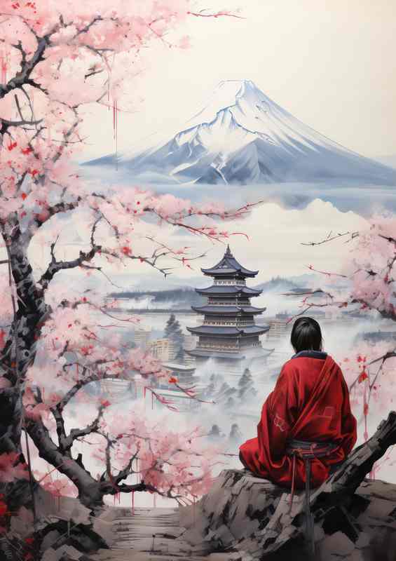 The Connection Between Samurai and Zen Buddhism | Metal Poster