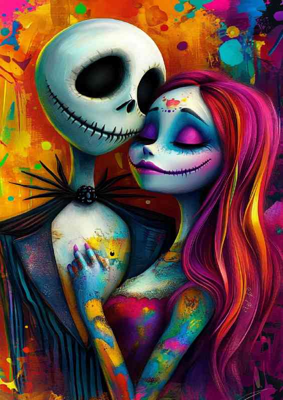 In love colourful art | Poster