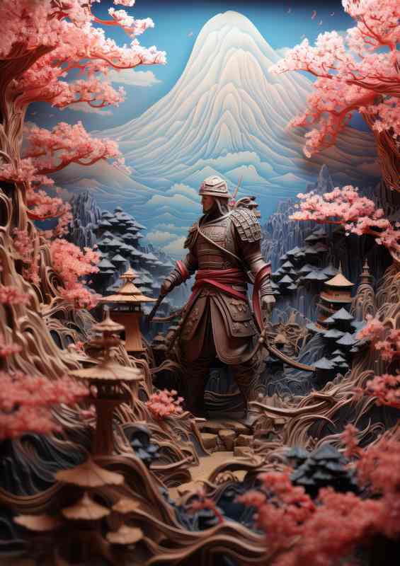 The Influence of Samurai on Japanese Architecture | Poster