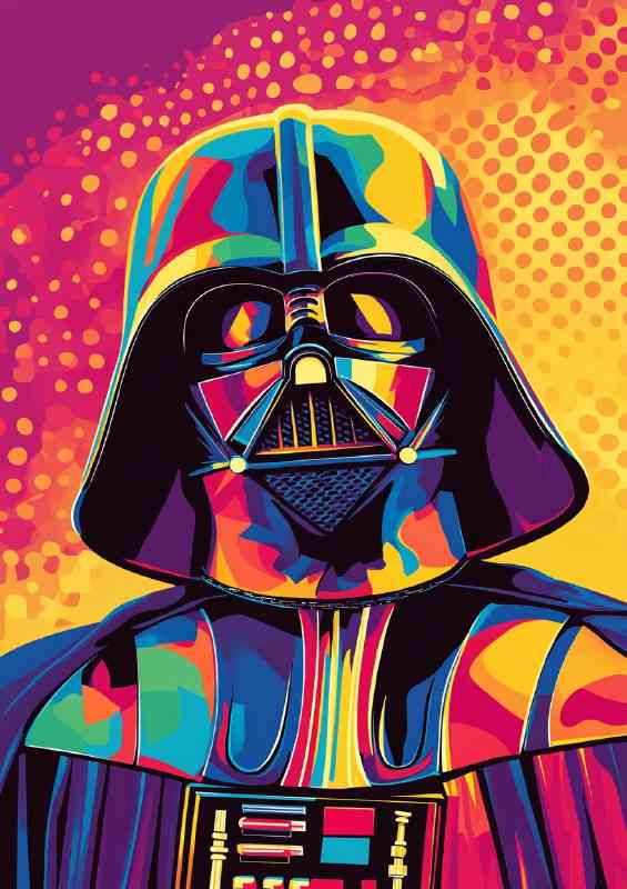 Pop art Darth vader | Canvas