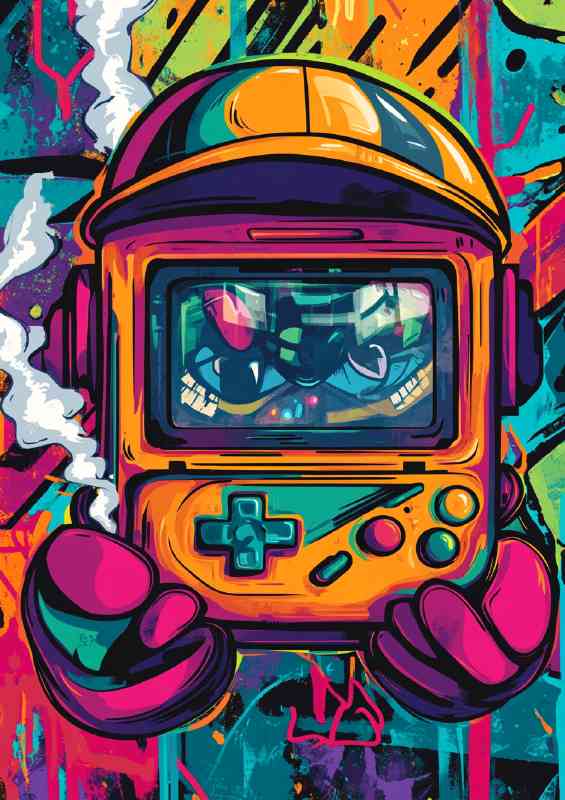 Retro Junkie game boy style | Poster