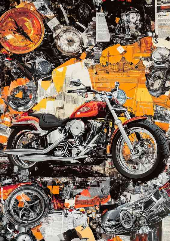 Street bike graffirti style | Di-Bond