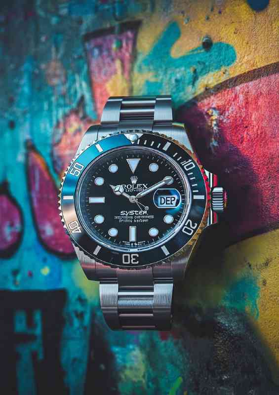 The deep sea rolex street graffitiart | Di-Bond