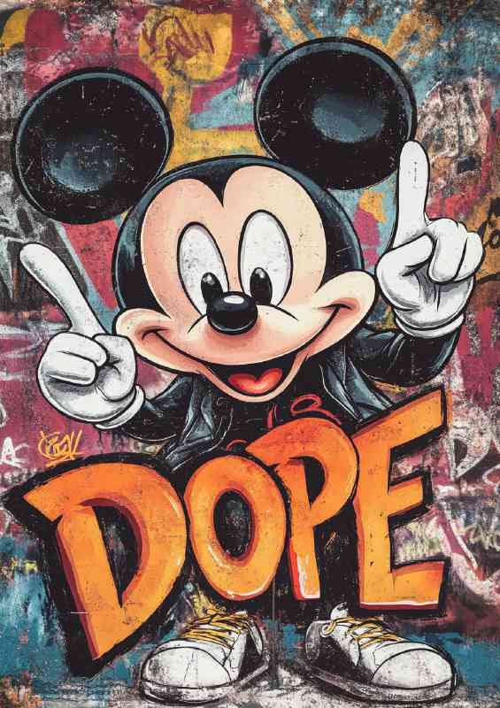 The dope mouse street wize | Di-Bond