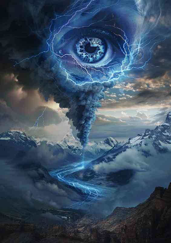 In the eye of the storm | Di-Bond