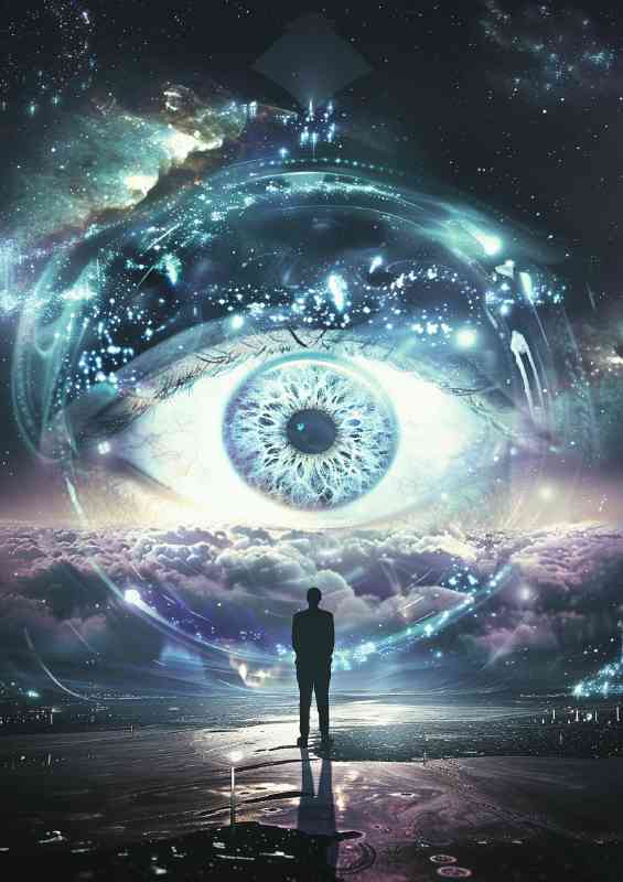 The eye of the universe | Metal Poster