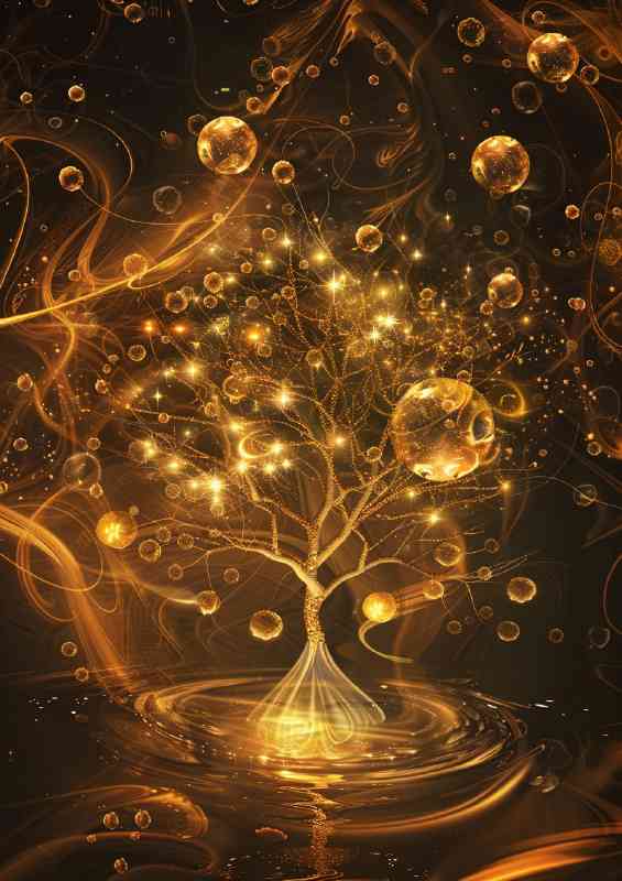 Golden branshes on the tree of life | Poster