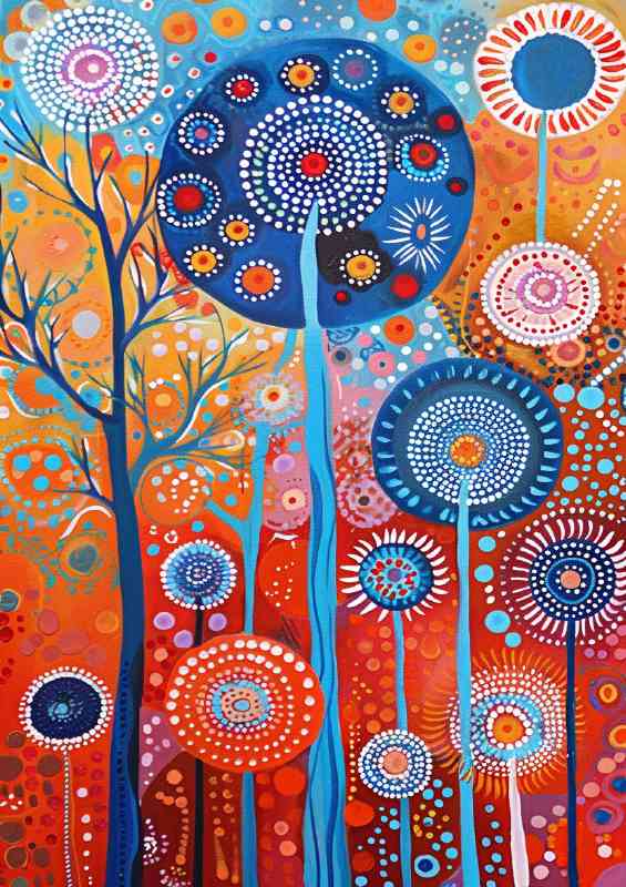 The circle trees | Poster