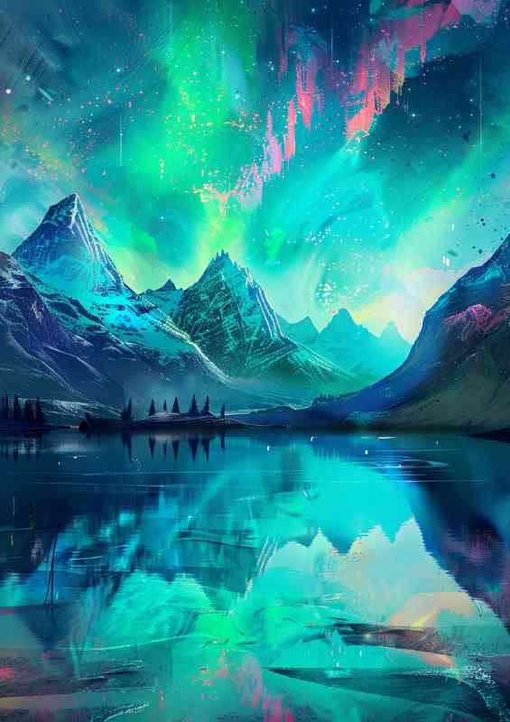 Aurora Borealis in Full Glory | Canvas