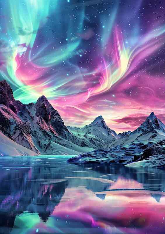 Enchanting Northern Lights | Canvas